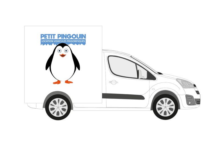 Location vehicule refrigéré camion frigo Petit Pingouin Saône-et-Loire Paray le Monial 71 - Citroen Berlingo