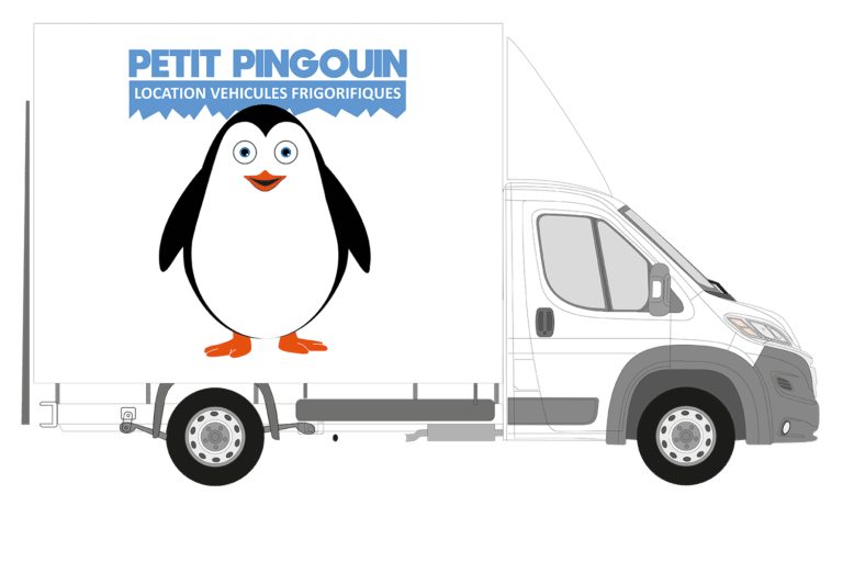 Location vehicule refrigéré camion frigo Petit Pingouin Saône-et-Loire Paray le Monial 71 - Fiat Ducato