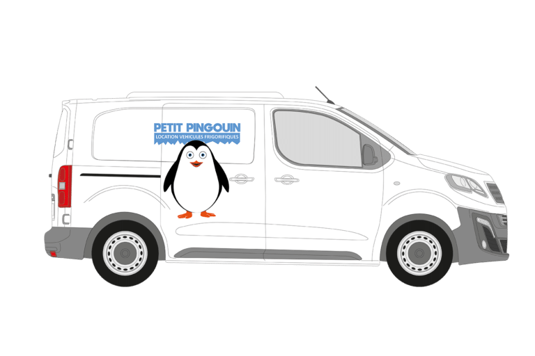 Location vehicule refrigéré camion frigo Petit Pingouin Saône-et-Loire Paray le Monial 71 - Peugeot Expert